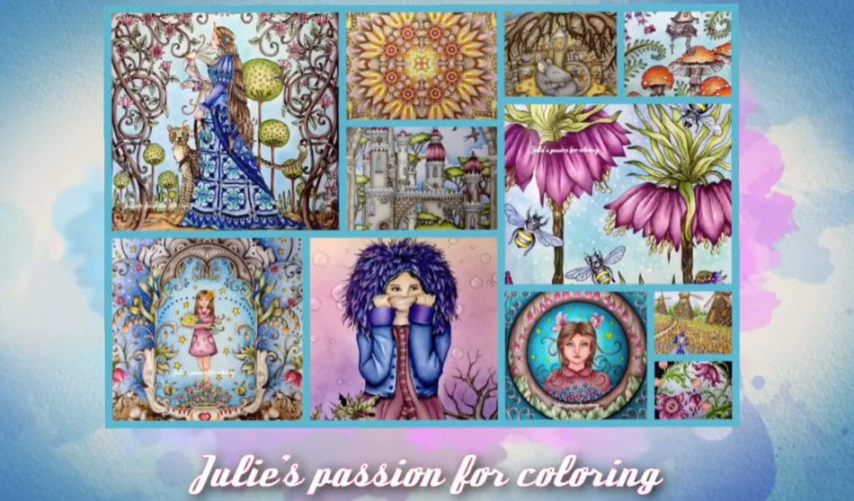 Julie�s passion for coloring